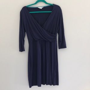 Boden faux wrap dress